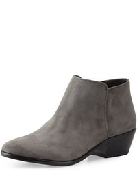 Sam Edelman Petty Suede Ankle Boot Slate Gray