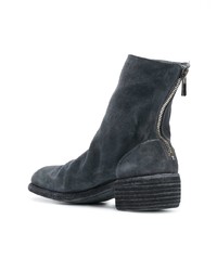 Guidi Reverse Back Zip Boots