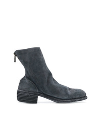 Guidi Reverse Back Zip Boots