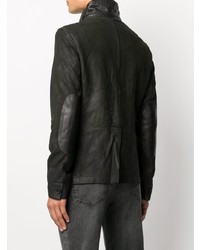 AllSaints Survey Leather Blazer