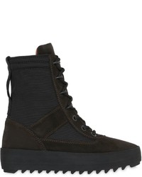 Yeezy 40mm Military Suede Nylon Boots