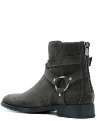 Dolce & Gabbana Buckled Ankle Boots