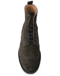 Church's Brogue Detail Lace Up Boots