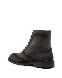 Manuel Ritz Brogue Leather Boots
