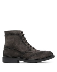 Manuel Ritz Brogue Leather Boots