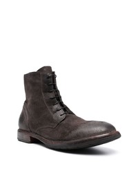Moma Lace Up Leather Boots