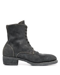 Guidi Lace Up Suede Boots