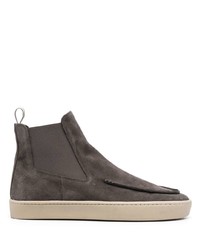 Officine Creative Almond Toe Suede Chelsea Boots