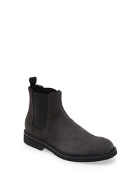 Good Man Brand Chelsea Boot In Charcoal Suede At Nordstrom