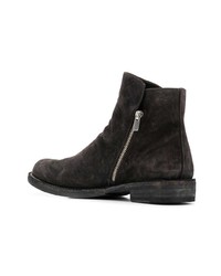 Officine Creative Ikon Zipped Ankle Boots