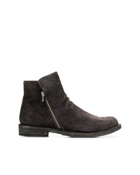 Officine Creative Ikon Zipped Ankle Boots