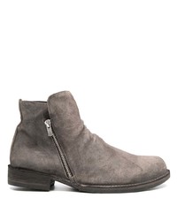 Officine Creative Slouchy Side Zip Ankle Boots
