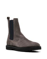 Paul Smith Striped Suede Chelsea Boots