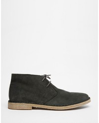 Asos Desert Boots In Suede Wide Fit Available