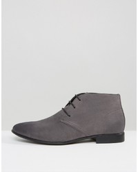 faux suede chukka boots