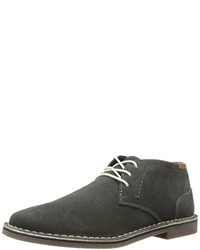 Charcoal Suede Desert Boots
