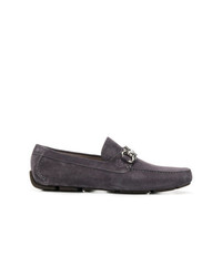 Salvatore Ferragamo Gancini Bit Driver Loafers