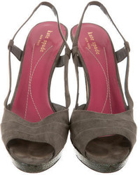 Kate Spade New York Pleated Slingback Sandals