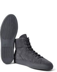 Common Projects Original Achilles Suede High Top Sneakers