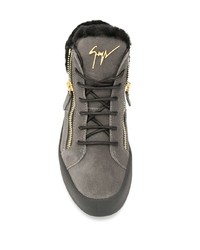 Giuseppe Zanotti Side Zip Detail Sneakers