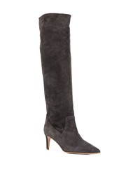 RED Valentino Knee High Pointed Boots