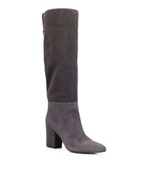 Sergio Rossi Knee Length Leather Boots