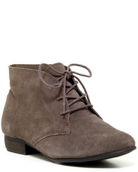 White Mountain Golden Lace Up Ankle Boot