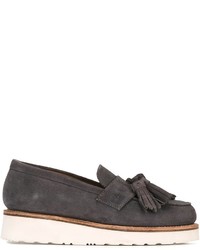 Grenson Tassel Detailing Platform Loafers