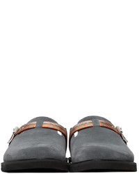 Paul Smith Grey Suede Mesa Loafers