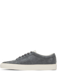 Common Projects Black Suede Summer Edition Low Sneakers