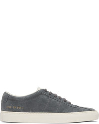 Common Projects Black Suede Summer Edition Low Sneakers