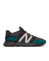New Balance Grey And Blue Tokyo Design R C4 Sneakers