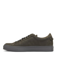 Givenchy Grey Suede Urban Street Sneakers