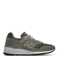 New Balance Grey Us Made 997 Sneakers