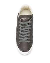 Philippe Model Paris Low Top Leather Sneakers