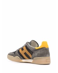 Hogan Panelled Low Top Sneakers