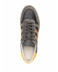 Hogan Panelled Low Top Sneakers