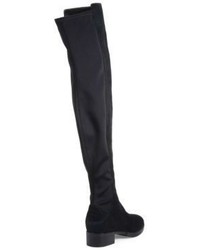 Tory Burch Caitlin Stretch Suede Over The Knee Boots