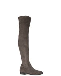 Sergio Rossi Flat Thigh High Boots