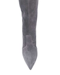 Casadei Pointed Thigh High Boots