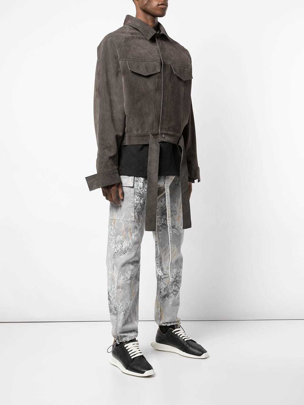 Fear Of God Cropped Suede Jacket, $2,995 | farfetch.com | Lookastic