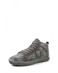 Charcoal Suede Sneakers