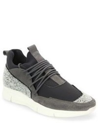 Android Homme Suede Lace Up Sneakers