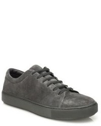 Vince Perforated Suede Leather Sneakers