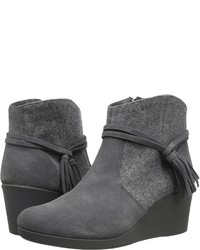 Crocs Leigh Suede Mix Bootie Boots