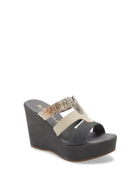 Matisse Gillian Platform Wedge Slide Sandal