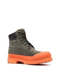 Timberland Lace Up Suede Cargo Boots