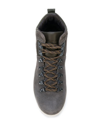 Woolrich Low Heel Lace Up Boots