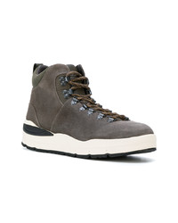 Woolrich Low Heel Lace Up Boots