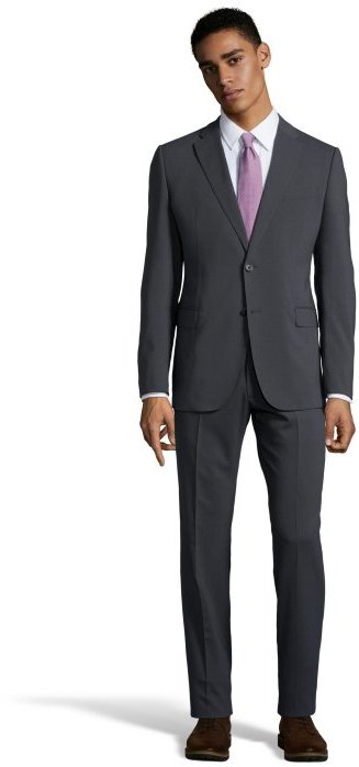 armani charcoal suit